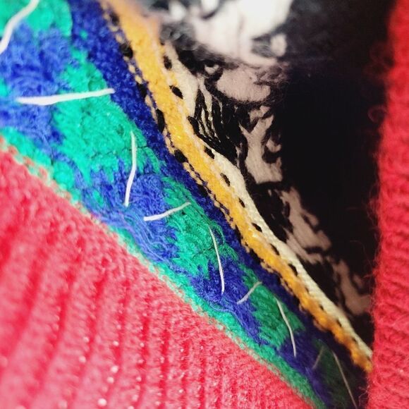 Rare Vintage Alps Geyser 80s 90s Aprés Ski Sweater - Picture 8 of 9